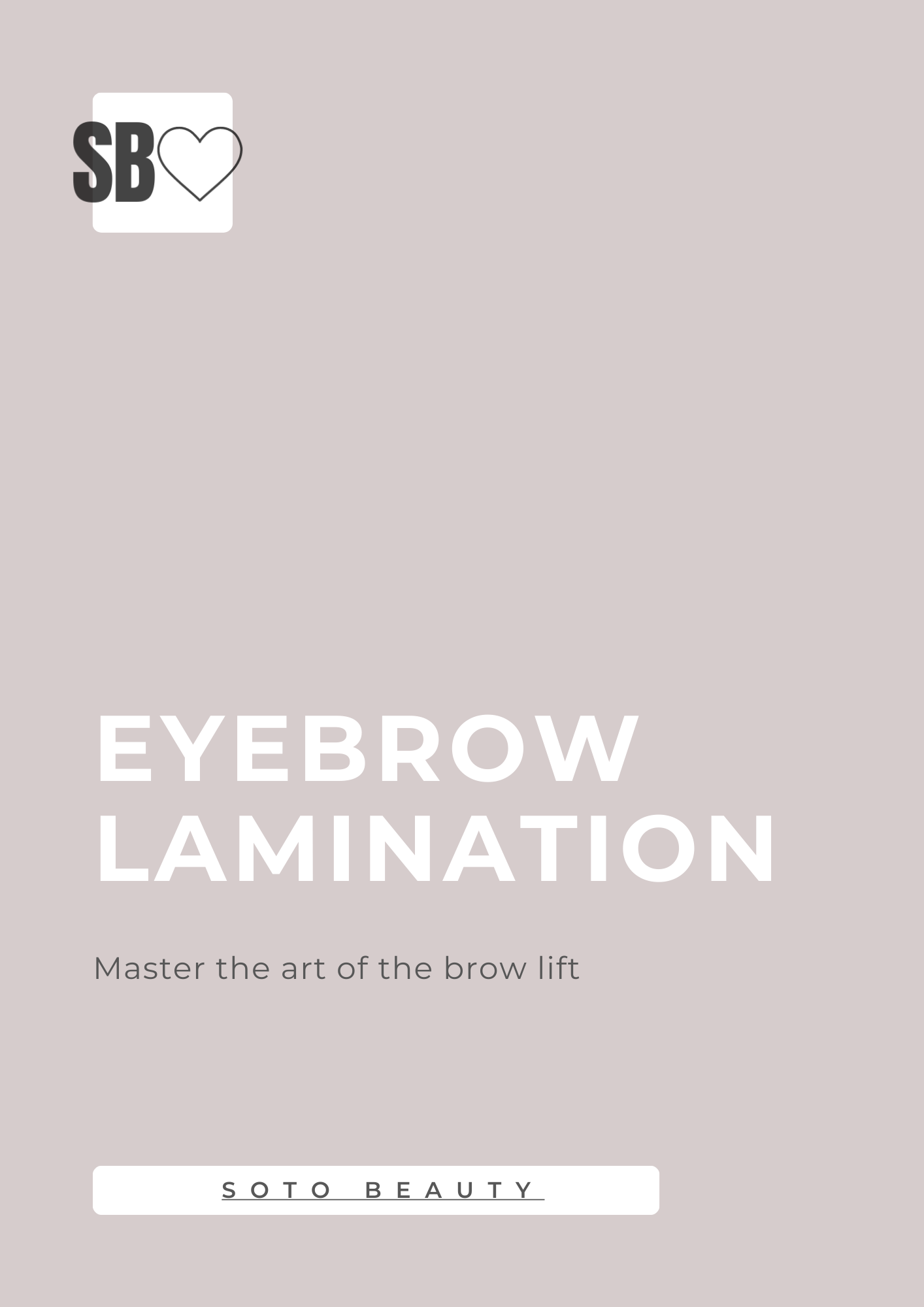 Eyebrow Lamination 101